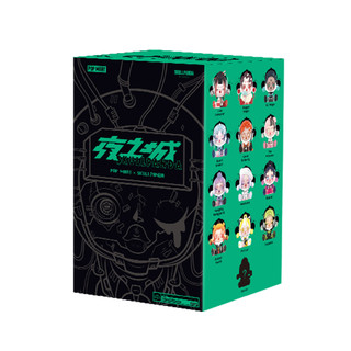 POP MART 泡泡玛特 SKULLPANDA系列 夜之城主题 盲盒 单盒