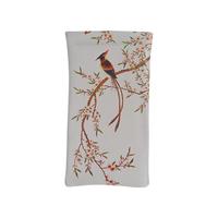 上海博物馆 自动闭合眼镜袋 桃花双绶 18*10cm