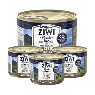 PLUS会员：ZIWI 滋益巅峰 牛肉主食猫罐头 185g*4罐