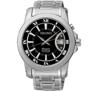 SEIKO 精工 PREMIER系列 41毫米石英腕表 SNQ141J1