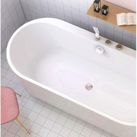 JOMOO 九牧 Y030212 小户型椭圆形浴缸 1.2米