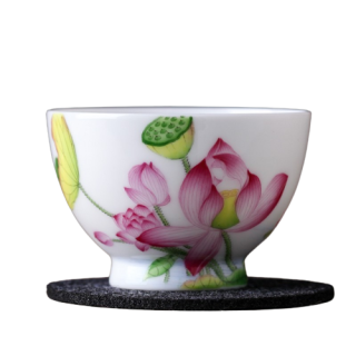 中工美皇家京瓷系列十二花神茶杯7 2 4 8cm 六月荷花花神 报价价格评测怎么样 什么值得买