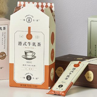 一包生活 港式牛乳茶 固体饮料 250g*2盒