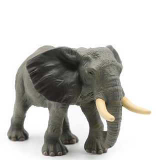 英国CollectA我你他 收藏级仿真实心野生动物模型老虎野生动物科普教育玩具 非洲象