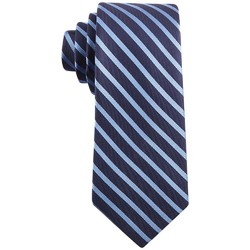 TOMMY HILFIGER 湯米·希爾費格 Men's Exotic Slim Stripe Tie