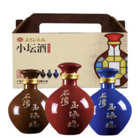 SHI WAN PAI 石湾 玉冰烧 小坛酒 33%vol 豉香型白酒 250ml*12瓶 礼盒装