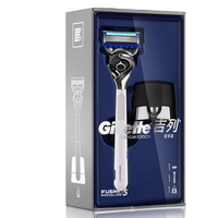  Gillette/吉列 锋隐致顺系列 5层刀片 男士剃须刀 刀头  1刀架4刀头