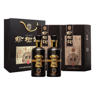 榆树钱 陈窖10 52%vol 浓香型白酒 500ml*6瓶 整箱装