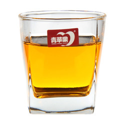 青苹果 无铅玻璃杯 洋酒杯威士忌杯啤酒杯 水杯茶杯6只装ES5102 250ml