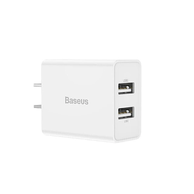 BASEUS 倍思 TC-012 手机充电器 双USB-A 10.5W