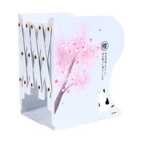 SENMU 可伸缩书立架 特大号 樱花猫 单个装