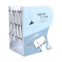 SENMU 书立 蓝色 特大号 单个装