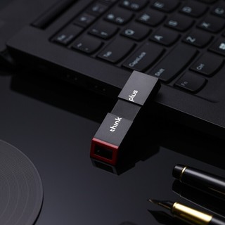 Lenovo 联想 thinkplus X100 USB 3.1 U盘 黑色 128GB USB-A