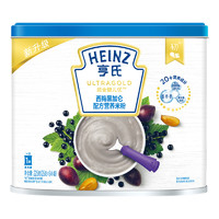 Heinz 亨氏 超金健儿优系列 米粉 3段 西梅黑加仑味 225g