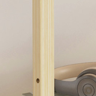 俬想家 SXJ093923 实木置物架 二层 35cm 条形款