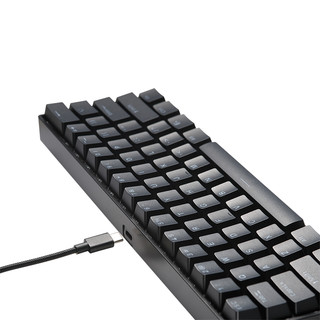 MAD CATZ 美加狮 STRIKE6 机械键盘 红轴  外设61键全键无冲