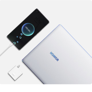 HONOR 荣耀 MagicBook14 2021款 五代锐龙版 15.6英寸 轻薄本 冰河银 (锐龙R5-5500U、核芯显卡、16GB、512GB SSD、1080P、IPS）