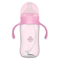 DIGUMI 迪咕咪 玻璃奶瓶 240ml 淡山樱花粉 0-36个月