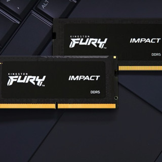 Kingston 金士顿 Impact风暴系列 DDR5 4800MHz 笔记本内存 普条