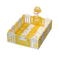 小兔萌萌 儿童游戏围栏宝宝室内家用爬行垫防护栏婴儿地上学步安全栅栏乐园