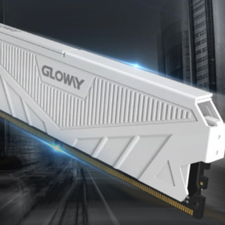 GLOWAY 光威 天策系列 DDR5 4800MHz 台式机内存 马甲条 皓月白 16GB 8GBx2