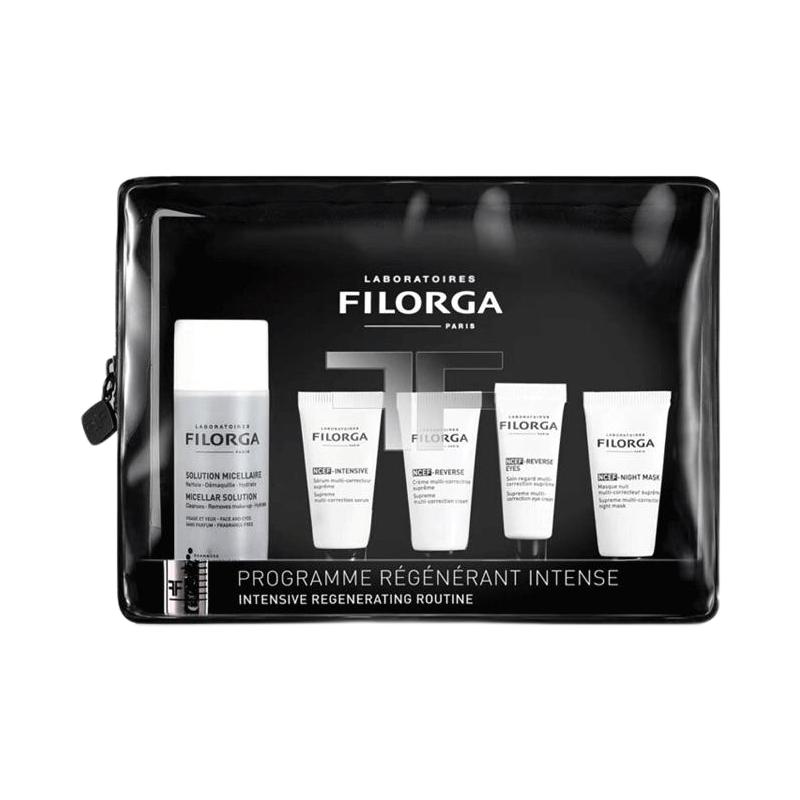 FILORGA 菲洛嘉 肌源赋活护肤套装 (润肤水50ml+水光精华7ml+水光面霜7ml+水光眼霜4ml+水光睡眠面膜7ml)