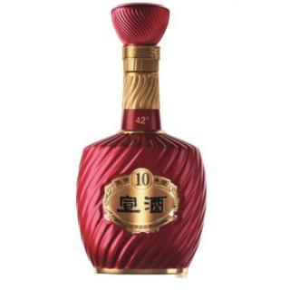 宣酒 小窖酿造10 42%vol 绵柔型白酒 480ml*2瓶 双支装【报价 价格