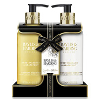 BAYLIS&HARDING 甜柑橘和葡萄柚手部护理礼盒（洗手液300ml+身体乳300ml）