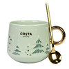 COSTA COFFEE 咖世家咖啡 CSBB19W411-GR 马克杯套装 355ml 林中雪夜