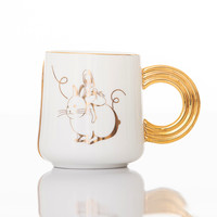 可米生活 白夜童话系列 星环精灵杯 300ml 月光兔