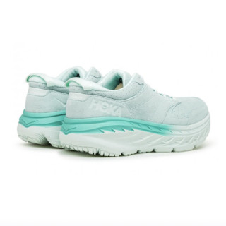 HOKA ONE ONE Bondi L Suede 中性跑鞋 1122572-BGAT 玻璃蓝/亚特兰蒂斯彩 40