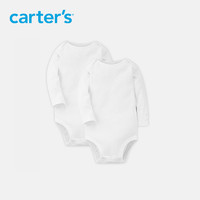 Carter's 孩特 新生儿纯棉连身衣 2件装