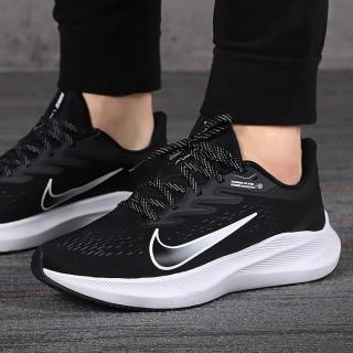 nike耐克zoomwinflo系列winflo7shield男子跑鞋cu3870403黑色蓝色白色