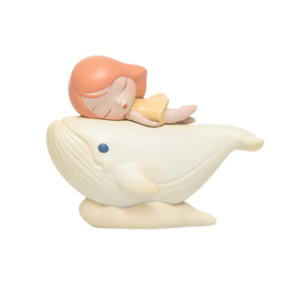 可米生活 白夜童话系列 鲸梦 可爱桌面摆件