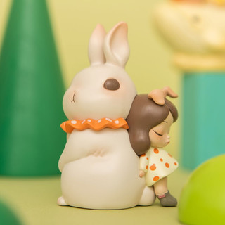 可米生活 白夜童话系列 七月兔 可爱桌面摆件