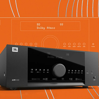 JBL 杰宝 AVR1000 7.1.4声道功放机