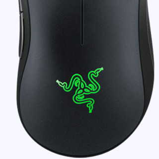 RAZER 雷蛇 炼狱蝰蛇 标准版 有线鼠标 6400DPI 黑色+鼠标垫