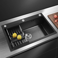 VINDAZ 卫达斯 WDZ-018 纳米三孔单槽套装 72*45cm A套餐