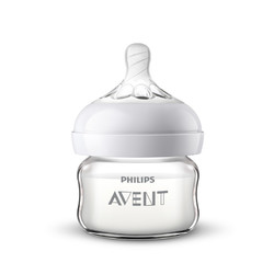 AVENT 新安怡 婴儿宽口径玻璃奶瓶 60ml 配0月奶嘴