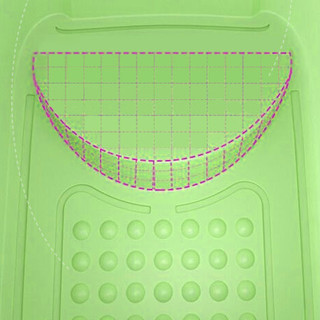 kolily 可力狸 1002 儿童浴桶 绿色 大号