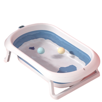 小熊波波 806 儿童升级感温折叠浴盆