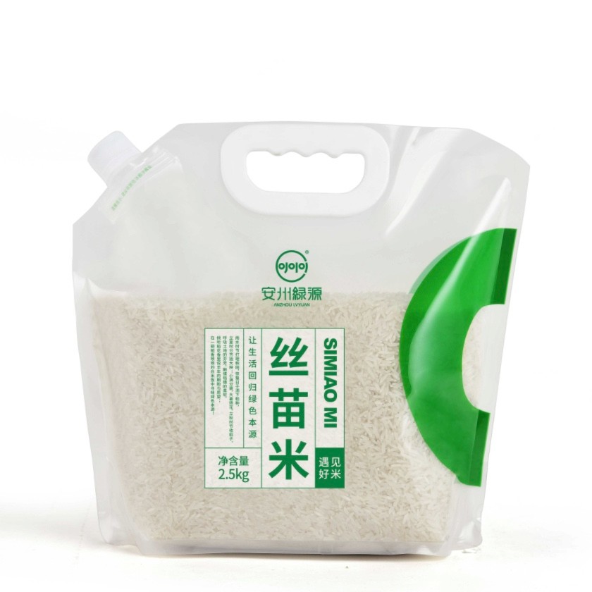 anzhou lvyuan 安州绿源 丝苗米 2.5kg