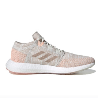 adidas 阿迪达斯 Pureboost Go W 女子跑鞋 G54519 橙粉 38.5