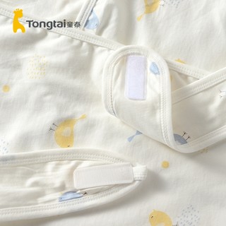 童泰包被婴儿初生新生儿抱被宝宝用品纯棉双层布包单抱毯春夏薄款（灰色C款、80x80cm）