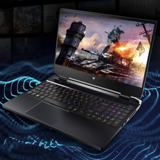 acer 宏碁 掠夺者战斧300 十代酷睿版 15.6英寸 游戏本 黑色 (酷睿i7-10870H、RTX 3060 6G、16GB、1TB SSD、1080P、IPS、144Hz)