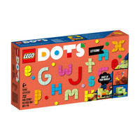 LEGO 乐高 DOTS点点世界系列 41950 丰富多彩的 DOTS – 拼搭字母