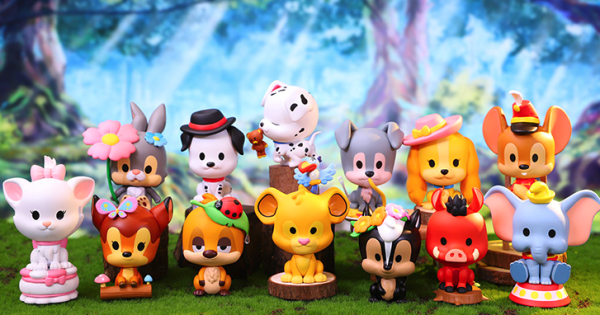 天猫u先popmart泡泡玛特迪士尼动物系列盲盒