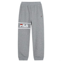 FILA 斐乐 Originale系列 K12B031678FMG 男童针织长裤 浅花灰 150cm