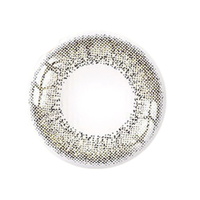 实瞳 日抛可芙蕾软性亲水接触镜 #晨曦恋棕 10片 1000度