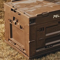 PELLIOT 伯希和 便携折叠收纳箱 116106901 椰壳棕 20L